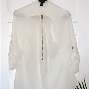 Blouse with Zipper